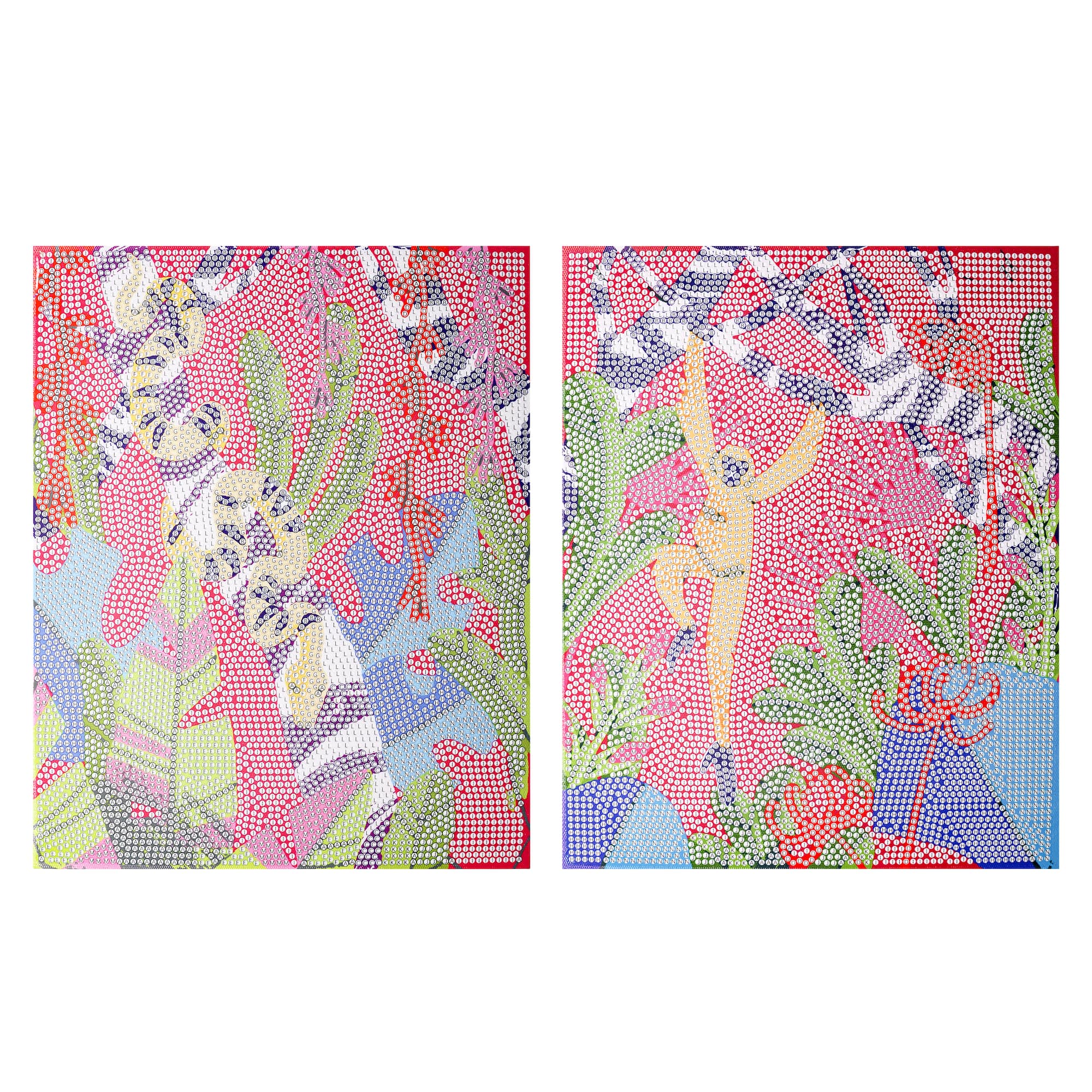 8" x 10" Snake & Monkey Diamond Art Kit by Make Market®